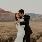 Intimate And Intentional Red Rock Canyon Wedding