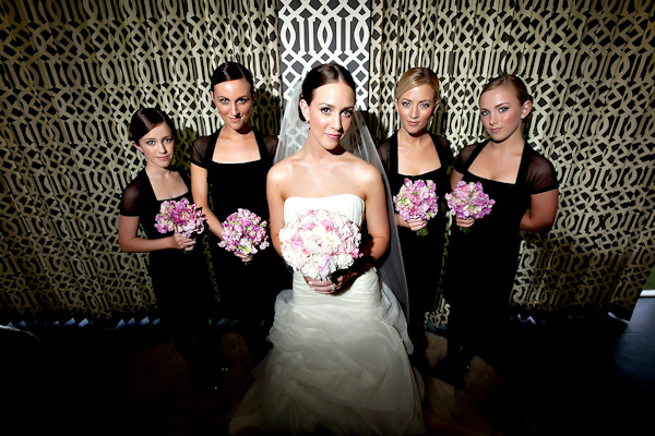 bridesmaids photo by Phoenix based destination wedding photographer Kimberly Jarman