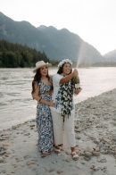 Polynesian-Inspired Intimate Tantalus Mountains Elopement