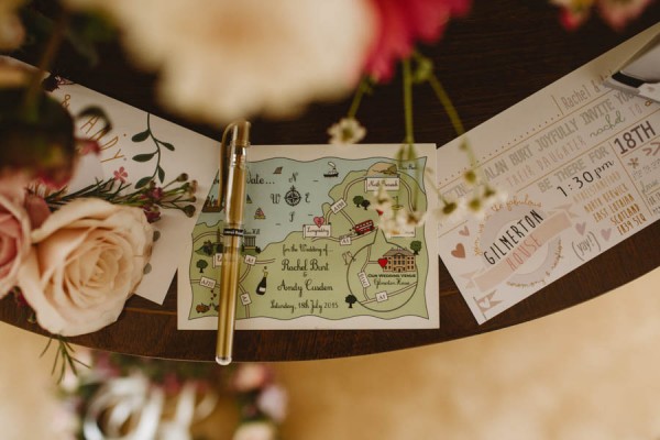 colorful wedding invitations