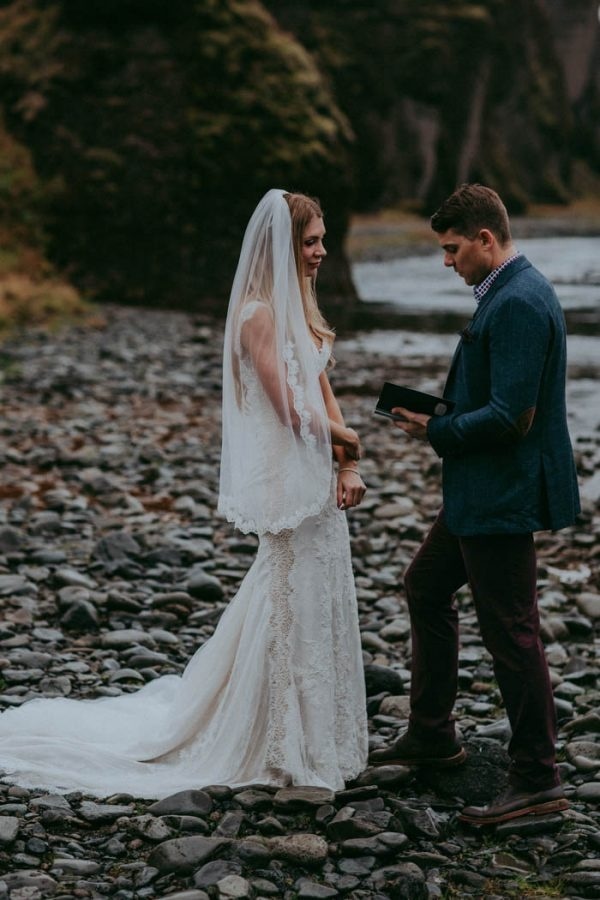 Epic and Romantic Iceland Elopement Ceremony Inspiration