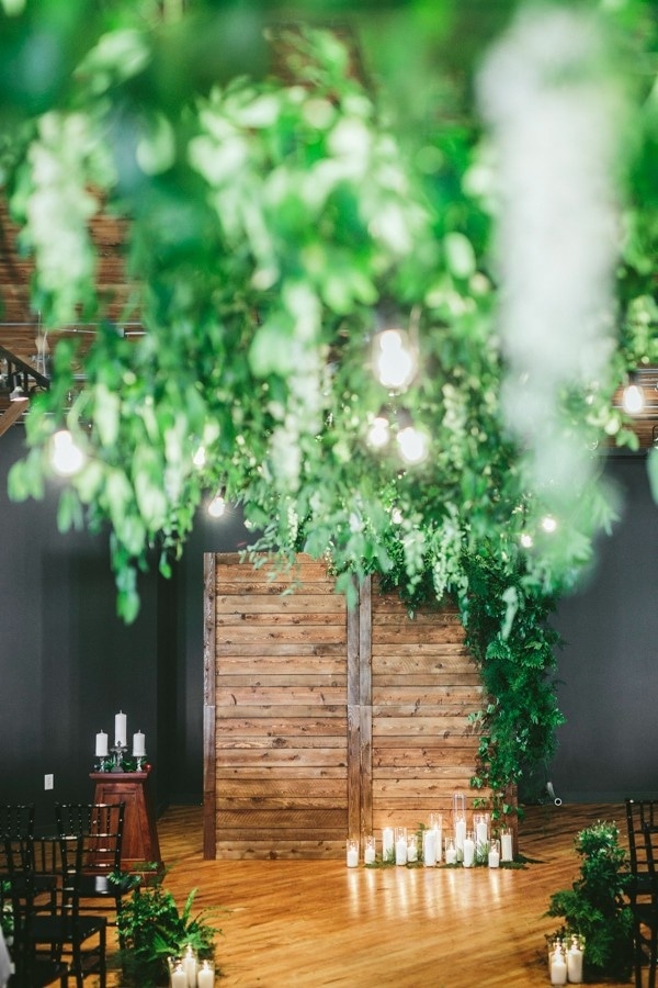 Chic Urban Forest Wedding at the Solar Arts Building