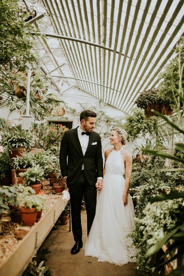 Greenhouse Wedding Inspiration at Hills Dales Estate in Georgia