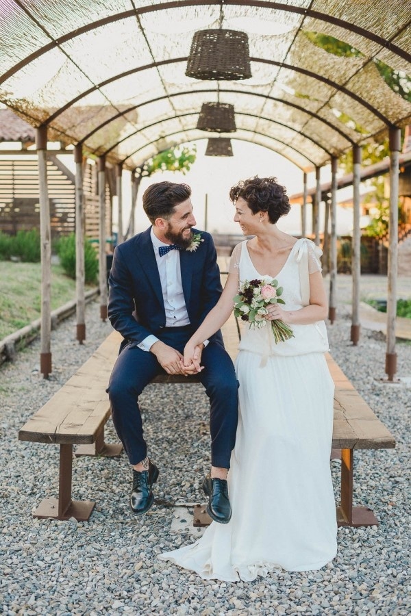Relaxed Italian Vineyard Wedding at Prime Alture Bride and Groom Style Inspiration