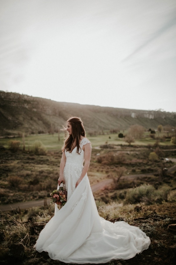 Emotional Waterfall Elopement Style and Photography Inspiration