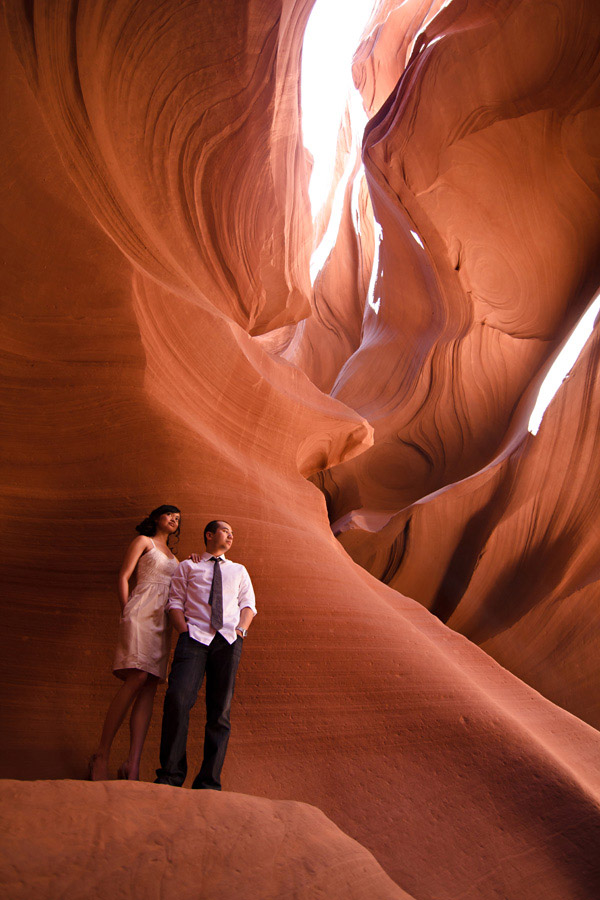 creative engagement session in Arizona slot canyons - engagement photos by top Dallas based wedding photographer Jason Huang of Table4 Weddings creative engagement session in Arizona slot canyons - engagement photos by top Dallas based wedding photographer Jason Huang of Table4 Weddings