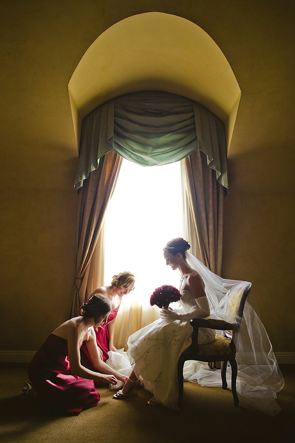 gorgeous portrait of bride with bridesmaid, photo by Jason Q Tran Photography | junebugweddings.com gorgeous portrait of bride with bridesmaid, photo by Jason Q Tran Photography | junebugweddings.com