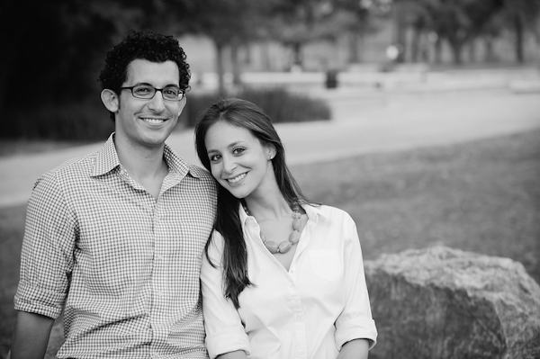 sweet, classic outdoor engagement photo by top wedding photographer Adam Nyholt in the Houston Museum district and Herman Park | Junebug Weddings sweet, classic outdoor engagement photo by top wedding photographer Adam Nyholt in the Houston Museum district and Herman Park | Junebug Weddings