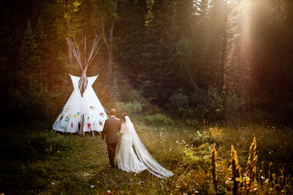 native american wedding ceremony - Dunton Hot Springs, Colorado - wedding photos by top destination wedding photographers Twin Lens Images