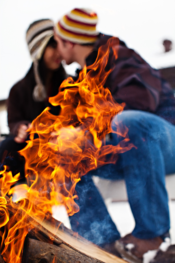snowy winter engagement shoot by top Minnesota wedding photographer Beau Petersen snowy winter engagement shoot by top Minnesota wedding photographer Beau Petersen