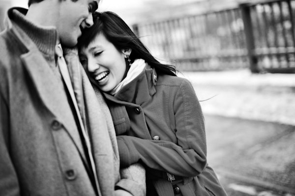 snowy winter engagement shoot by top Minnesota wedding photographer Beau Petersen snowy winter engagement shoot by top Minnesota wedding photographer Beau Petersen