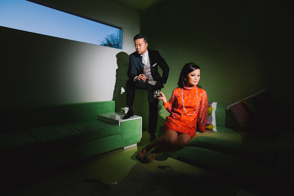 retro engagement session in Palm Springs, California with photos by Callaway Gable | junebugweddings.com retro engagement session in Palm Springs, California with photos by Callaway Gable | junebugweddings.com