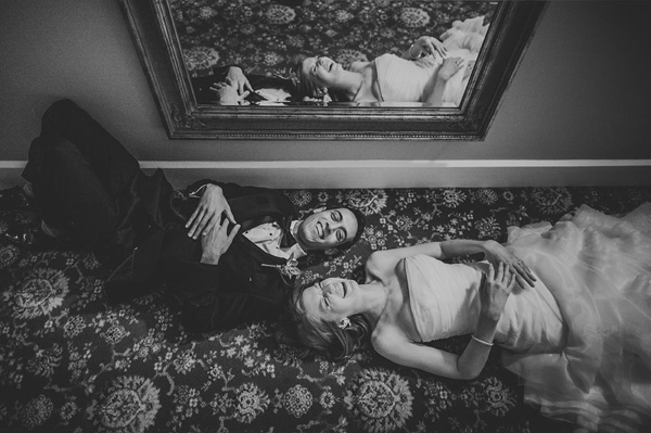 wedding photo of laughing couple by Sam Hurd Photography | via junebugweddings.com wedding photo of laughing couple by Sam Hurd Photography | via junebugweddings.com