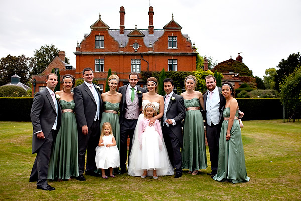 Jane Austen inspired UK wedding in Chippenham Park - photos by top North Carolina wedding photographer Tracy Turpen Portrait of the bridal party- Jane Austen inspired UK wedding in Chippenham Park - photos by top North Carolina wedding photographer Tracy Turpen