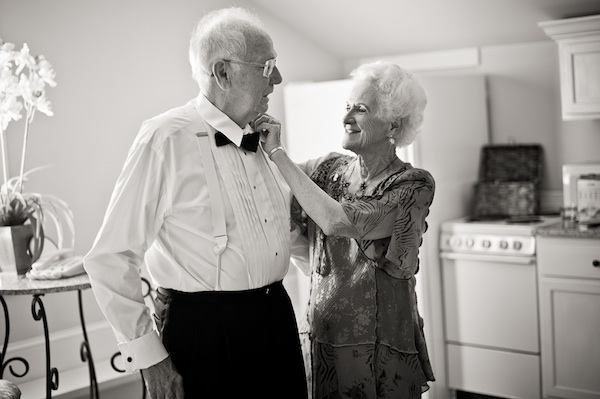 beautiful black and white photo of grandparents getting ready for wedding ceremony - adorable wedding photo by top Florida wedding photographer Dana Goodson beautiful black and white photo of grandparents getting ready for wedding ceremony - adorable wedding photo by top Florida wedding photographer Dana Goodson