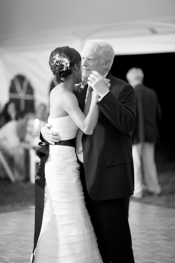 Father daughter dance- New England wedding - Bar Harbor Sorrento, Maine - photos by top east coast wedding photographers Justin and Mary New England wedding - Bar Harbor Sorrento, Maine - photos by top east coast wedding photographers Justin and Mary