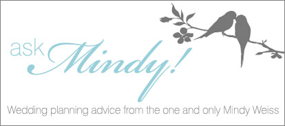 Wedding planning advice from Mindy Weiss and Junebug Weddings!