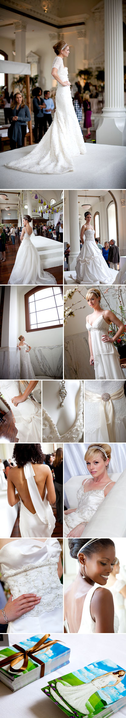 Kirstie Kelly Couture wedding fashion at A Soolip Wedding, images by Junebug Weddings
