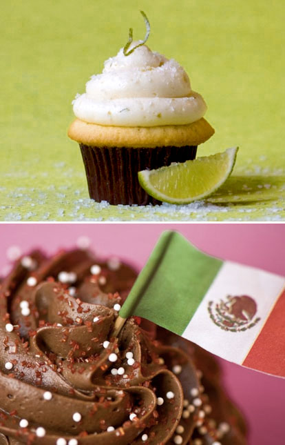 Margarita and Mexican Hot Chocolate Cupcakes for Cinco de Mayo from Seattle's Trophy Cupcakes