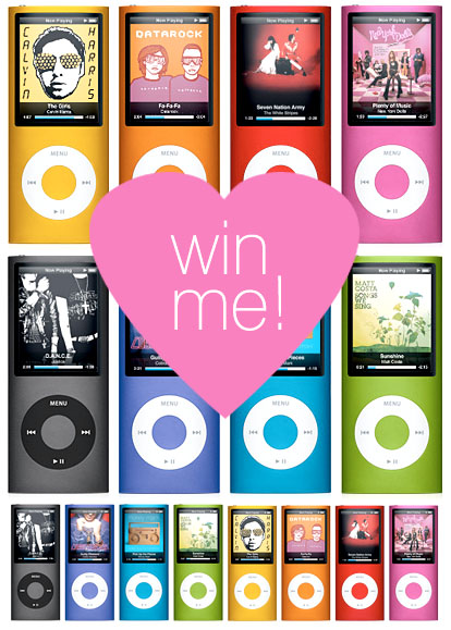 Win an iPod Nano from Junebug Weddings!