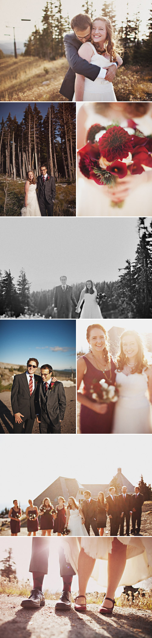 mt. hood, oregon real wedding, images by sean flanigan photography