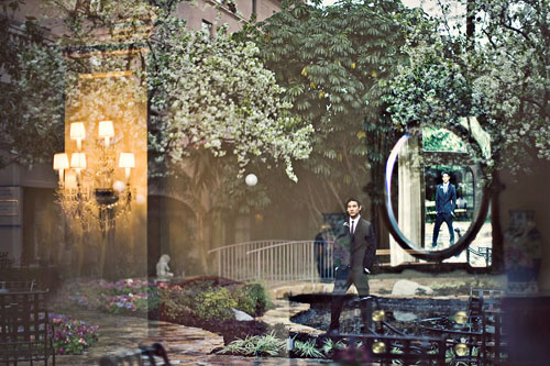 wedding image with reflection, photo by Amelia Lyon Photography wedding image with reflection, photo by Amelia Lyon Photography
