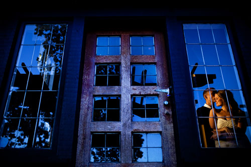 wedding image with reflection, photo by Ben Chrisman Photography wedding image with reflection, photo by Ben Chrisman Photography