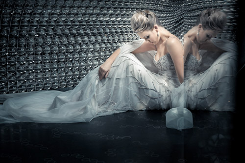 wedding image with reflection, photo by Marcus Bell of Studio Impressions wedding image with reflection, photo by Marcus Bell of Studio Impressions
