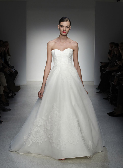 Amsale Fall 2013 wedding dresses, bridal market runway show - via junebugweddings.com Amsale Fall 2013 wedding dresses, bridal market runway show - via junebugweddings.com