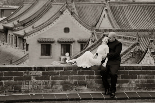 lavish and elegant wedding in Xian China, photos by Chris+Lynn Photography | junebugweddings.com