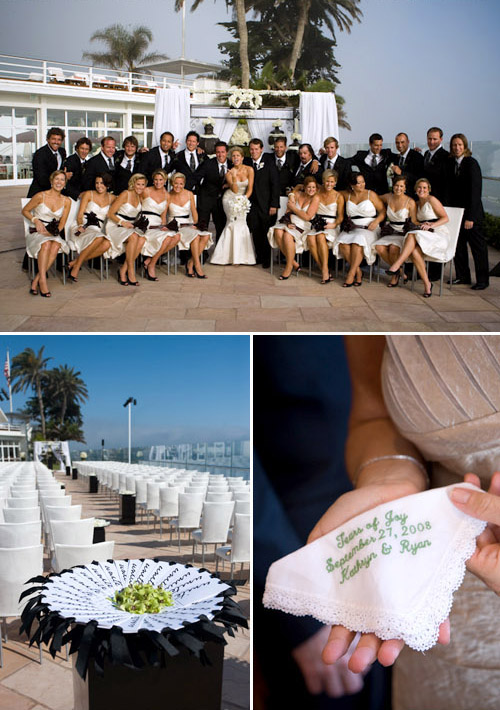 santa barbara california beach real wedding at the four seasons resort, images by robert evans studios inc.