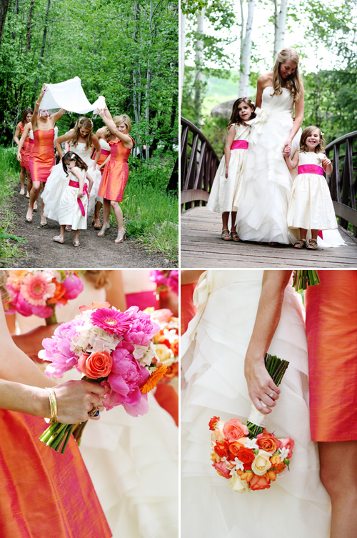 Colorful Wedding at Beaver Creek Resort, photo by Jenna Walker