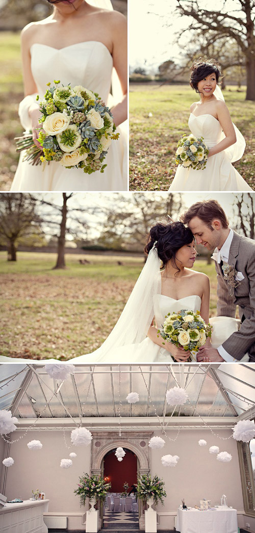 English garden inspired flowers by fairy nuff flowers; photos by Marianne Taylor | Junebug Weddings