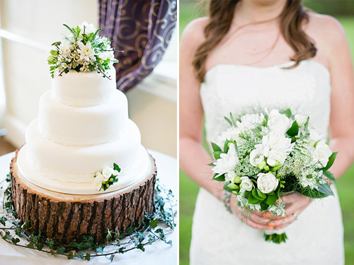 English garden inspired flowers; photos by Dominique Bader | Junebug Weddings