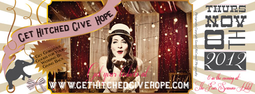 Get Hitched Give Hope 2012 | junebugweddings.com