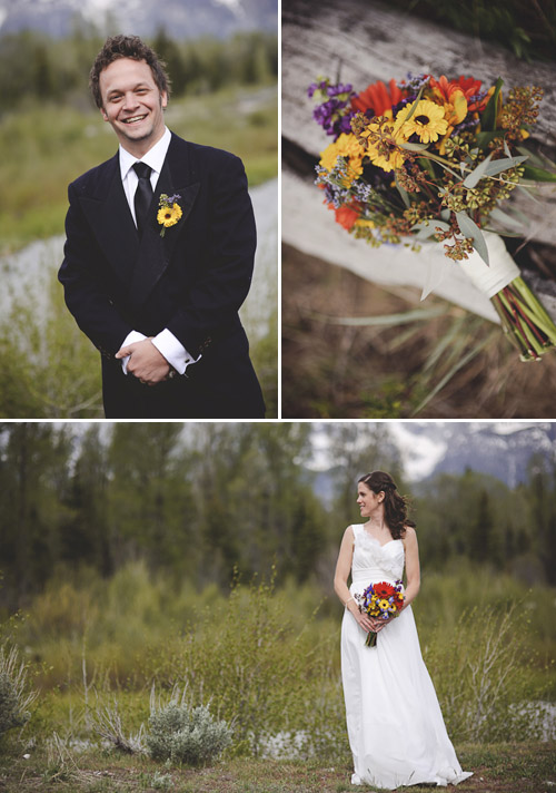 Grand Tetons Destination Wedding - Photos by Sunglow Photography | Junebug Weddings Grand Tetons Destination Wedding - Photos by Sunglow Photography | Junebug Weddings