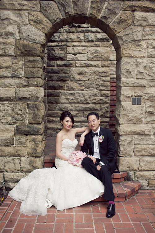 Romantic Chinese American wedding at Greystone Mansion and The London West Hollywood, photos by Marianne Wilson Photography