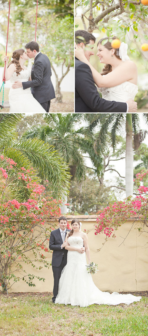 Pastel DIY Florida wedding - 1313 Photography via junebugweddings.com
