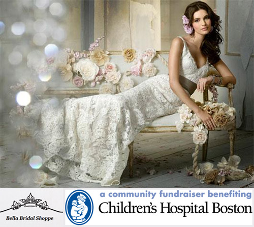 Boston Children's Hospital Benefit Sample Sale - photo of Jim Hjelm dress | junebugweddings.com