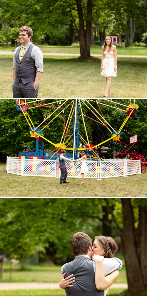 circus inspired summer wedding photos by top Michigan based wedding photographers Studio 6.23