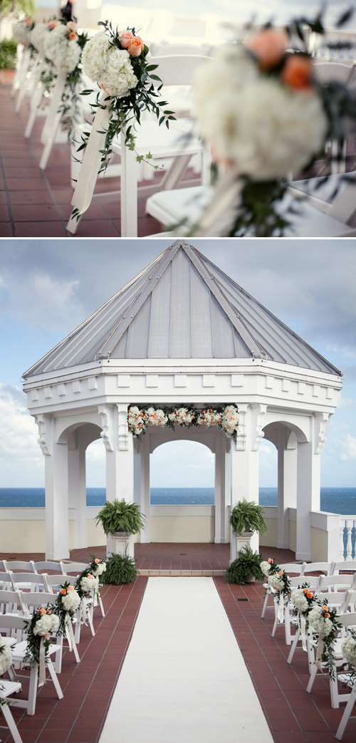 Elegant Beach Wedding at The Pelican Grand Resort, Fort Lauderdale - K and K Photography | Junebug Weddings