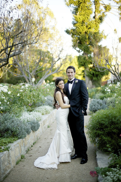 romantic dinner party wedding at San Ysidro Ranch, La Fete Wedding designs - photos by California wedding photographers BB Photography