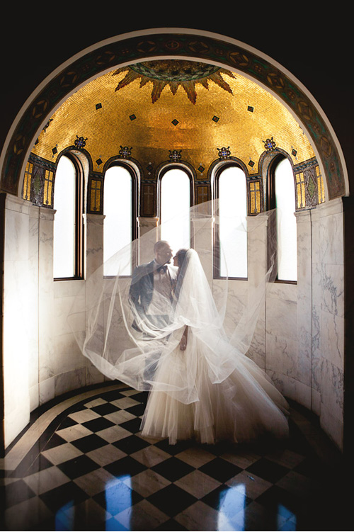 celestial wedding inspiration at Vibiana in LA, photo by callaway gable