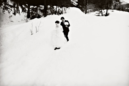 Winter Wedding at The Four Seasons Whistler, Photo by Anastasia Photography
