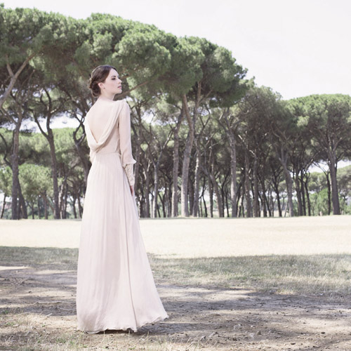 wedding dress by Leila Hafzi from her 2013 bridal collection | via junebugweddings.com wedding dress by Leila Hafzi from her 2013 bridal collection | via junebugweddings.com