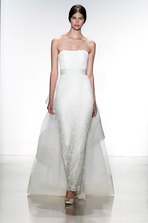 Amsale wedding dress from the Spring 2014 bridal collection | via junebugweddings.com Amsale wedding dress from the Spring 2014 bridal collection | via junebugweddings.com
