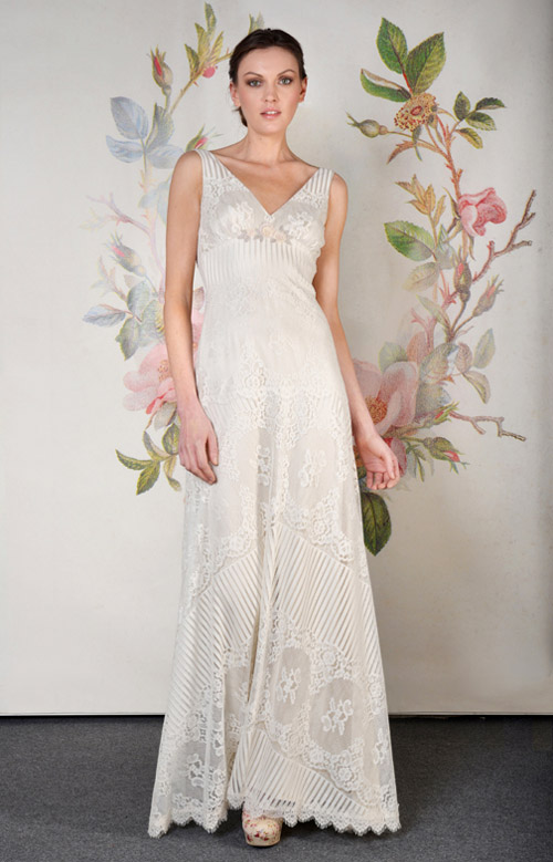 Claire Pettibone Antoinette wedding dress from her Spring 2014 bridal collection | via junebugweddings.com Claire Pettibone Antoinette wedding dress from her Spring 2014 bridal collection | via junebugweddings.com