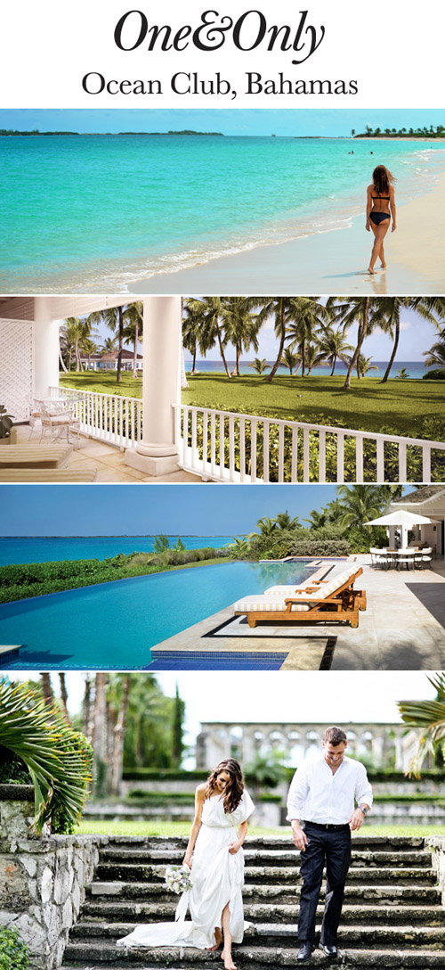 Enter to win a luxury honeymoon at The Cove Atlantis and On&Only Ocean Club in The Bahamas from junebugweddings.com!