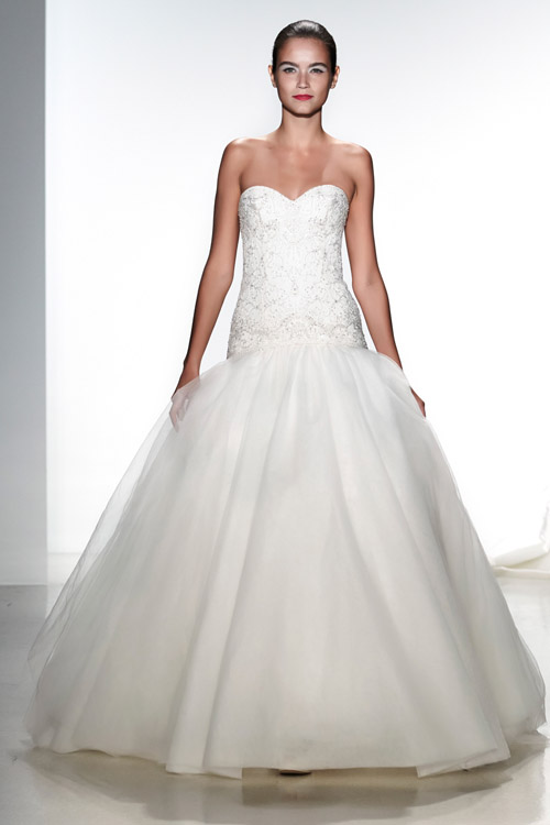 Kenneth Pool wedding dress from the Spring 2014 bridal collection | via junebugweddings.com Kenneth Pool wedding dress from the Spring 2014 bridal collection | via junebugweddings.com