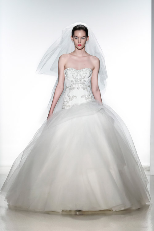 Kenneth Pool wedding dress from the Spring 2014 bridal collection | via junebugweddings.com Kenneth Pool wedding dress from the Spring 2014 bridal collection | via junebugweddings.com